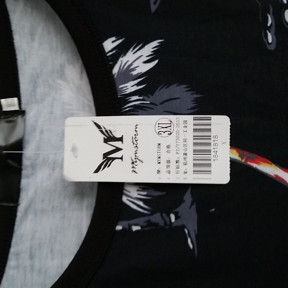 NWT Myonstorm Men's Hawaiian Shirt - Picture 4 of 10